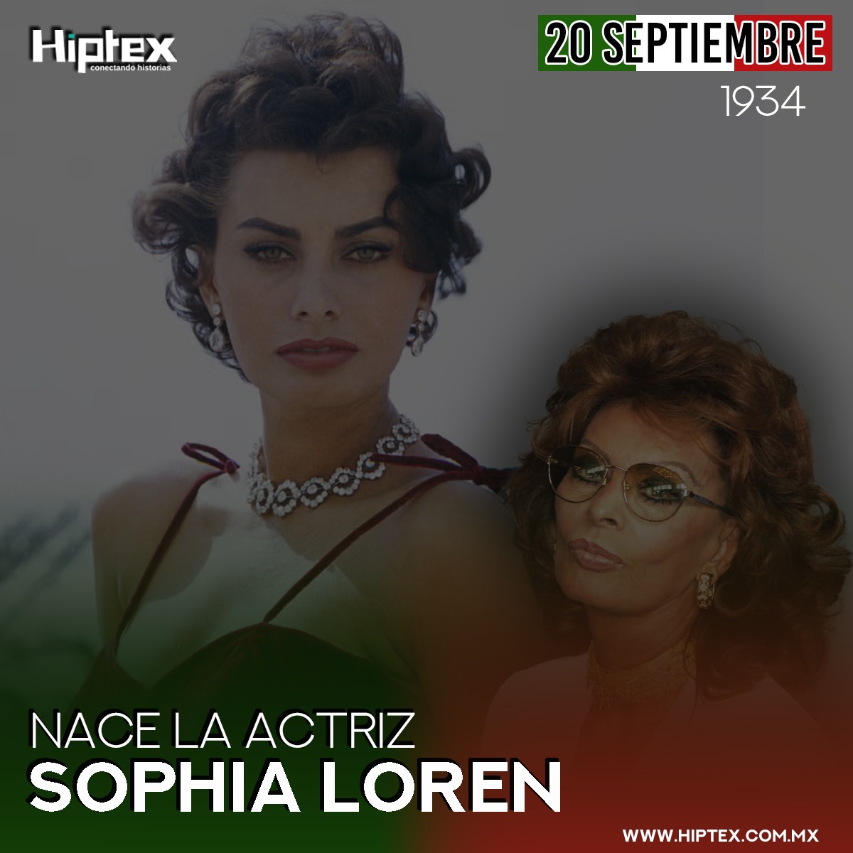 Hiptex - #UnDíaComoHoy pero de 1936 nace la reconocida actriz italiana ...