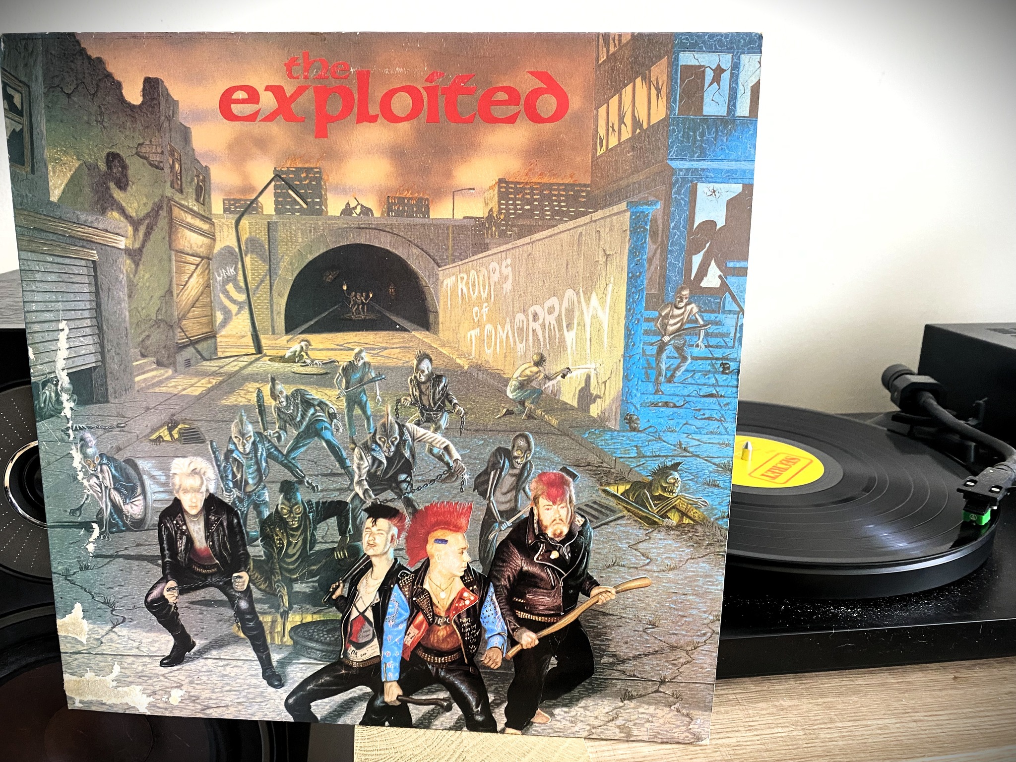 The Exploited - Troops of Tomorrow LP review