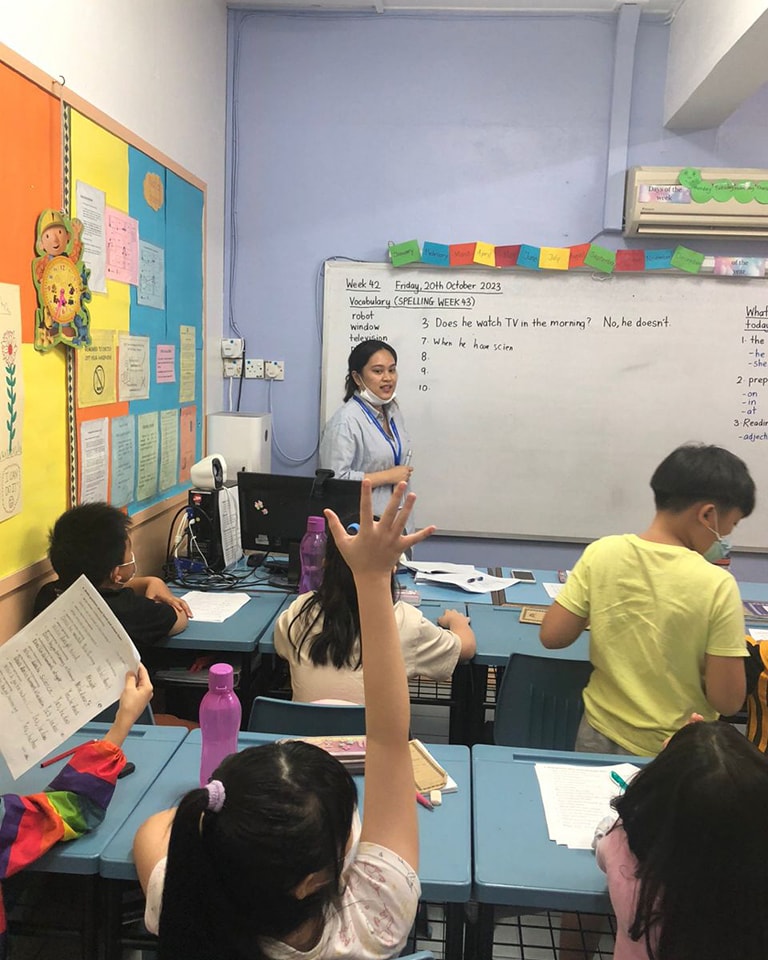 Primary 1F class had a... - English Language Centre Kuching