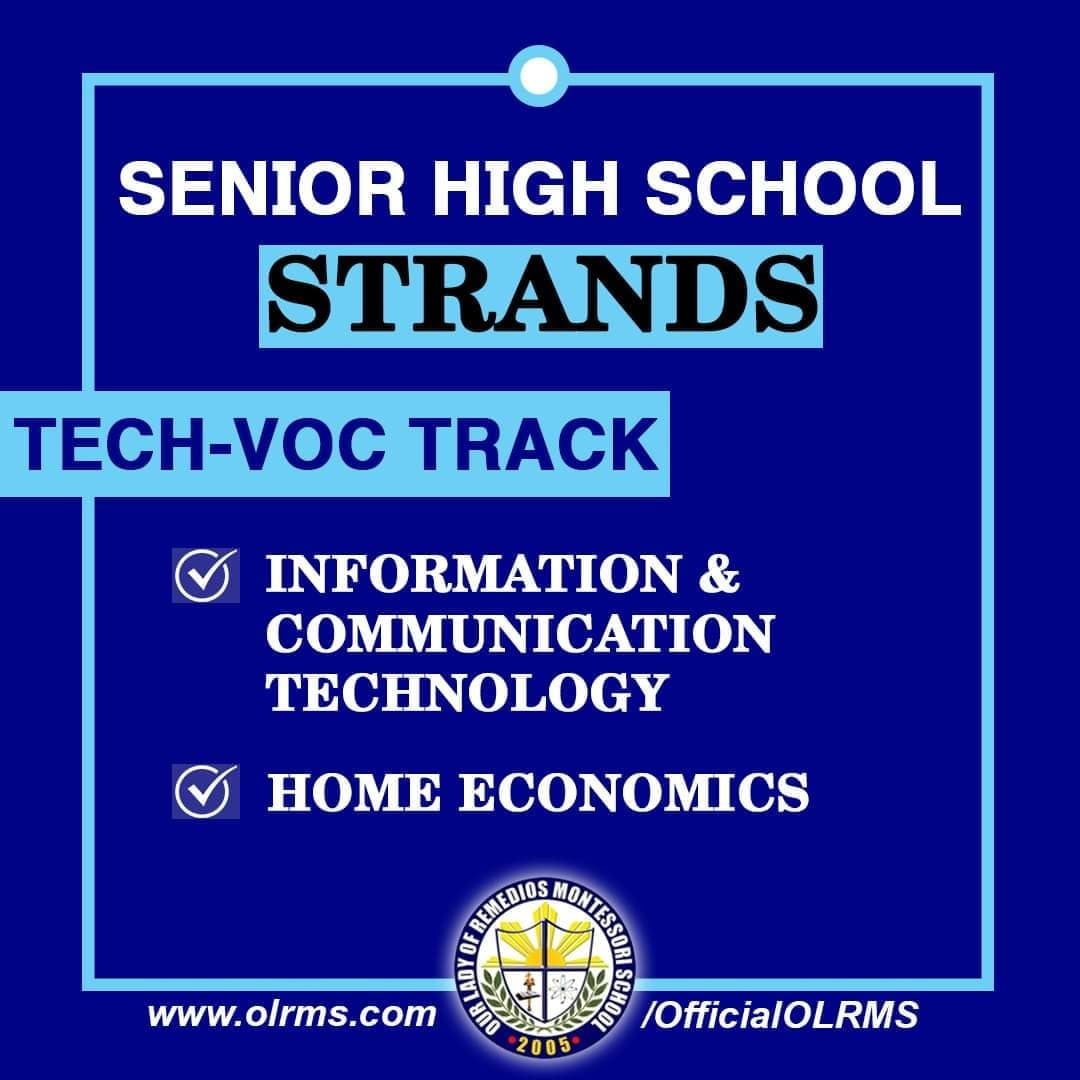 Our Lady Of Remedios Montessori School - Senior High School