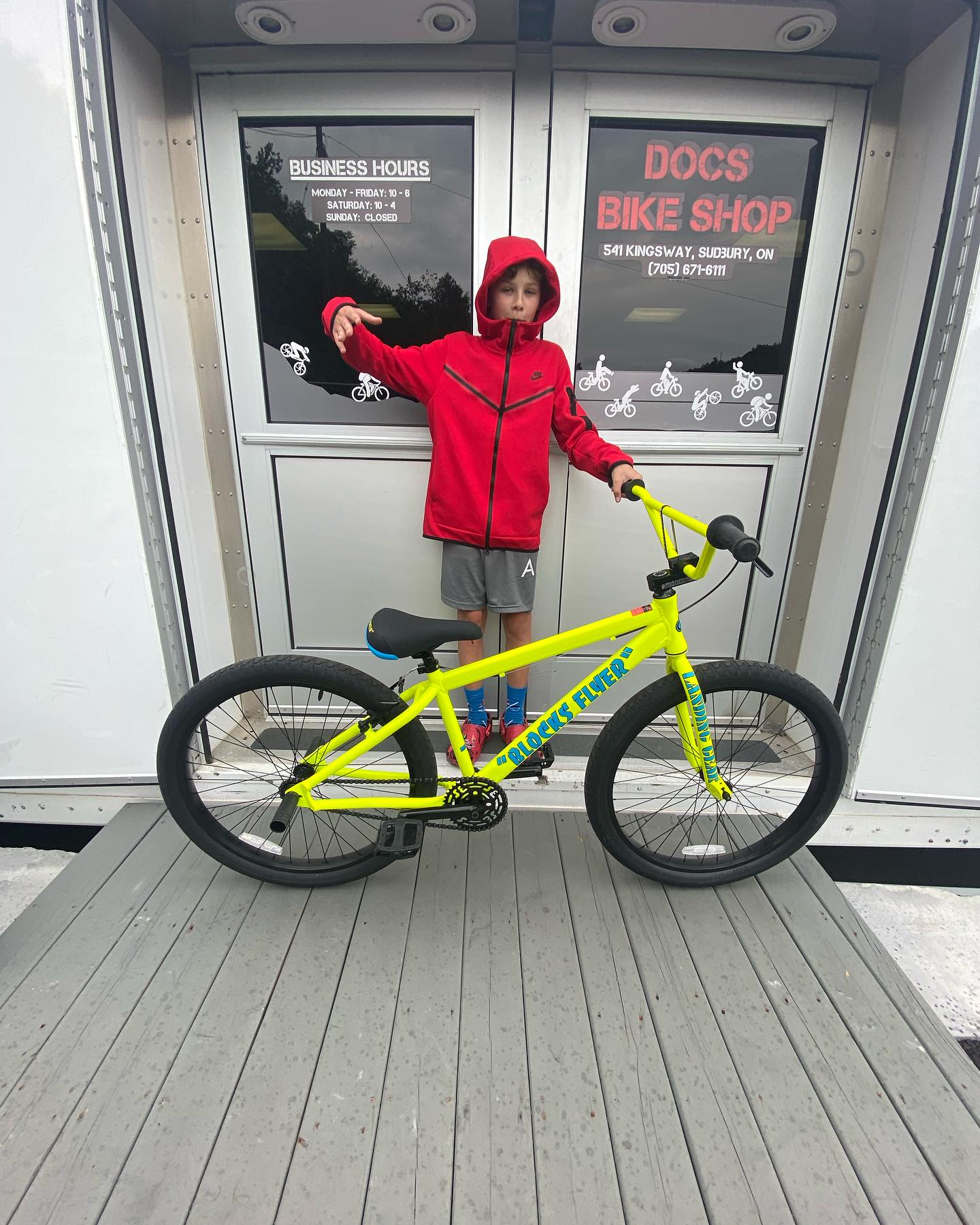 Got blocks!? The 26” Blocks Flyer is the bike to have if you want