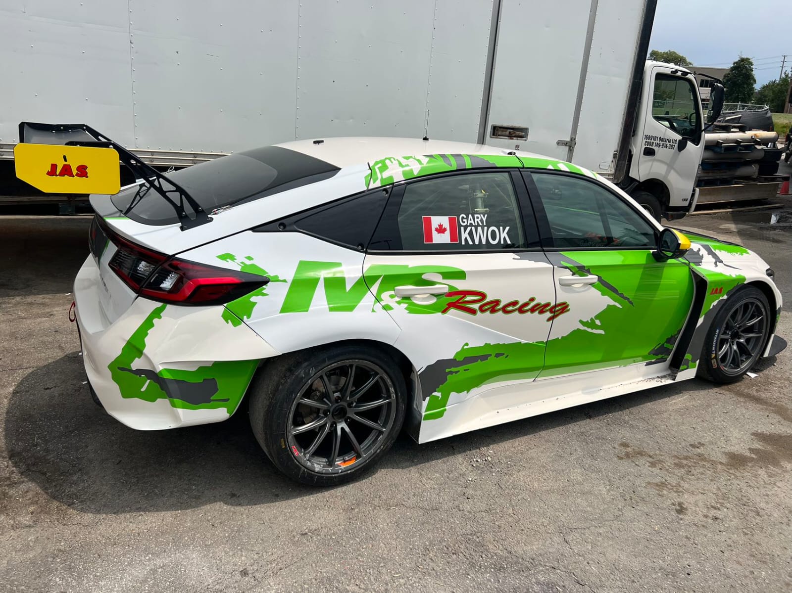 JAS Motorsport - The weekend is underway… 🇨🇦 Gary Kwok...