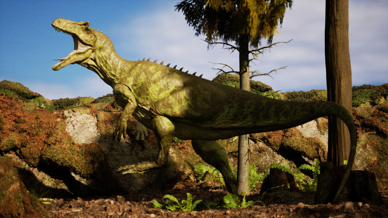 Chilantaisaurus tashuikouensis... - Animales prehistóricos