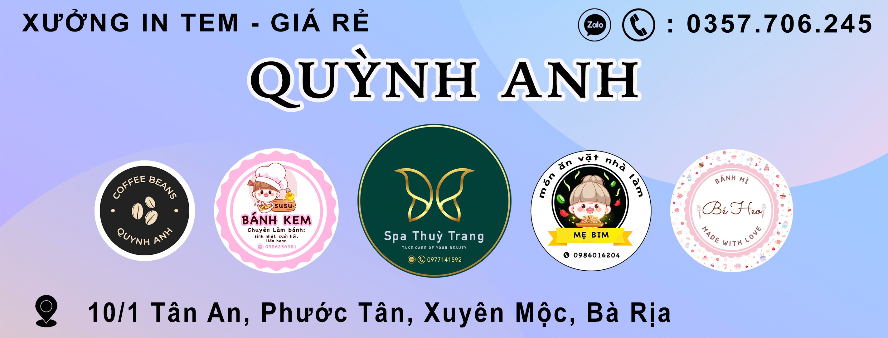 In Tem GIá Rẻ -Quỳnh Anh | Ba Ria