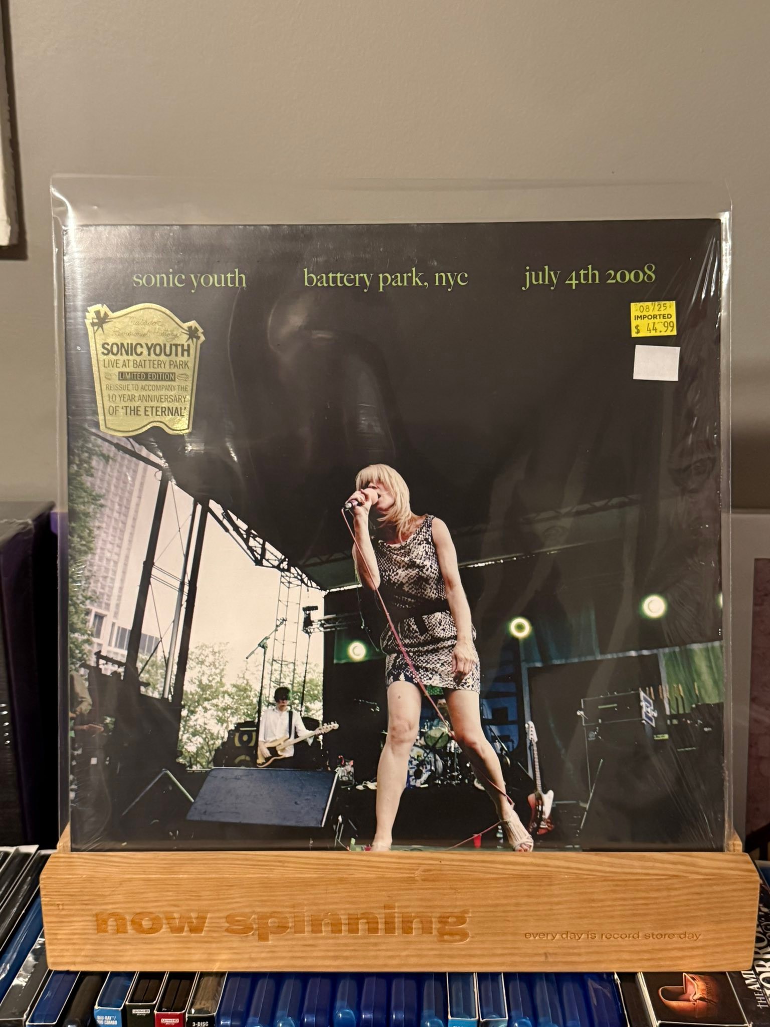 ソニック・ユース 『Live at Battery Park '08』ライブCD Sonic Youth