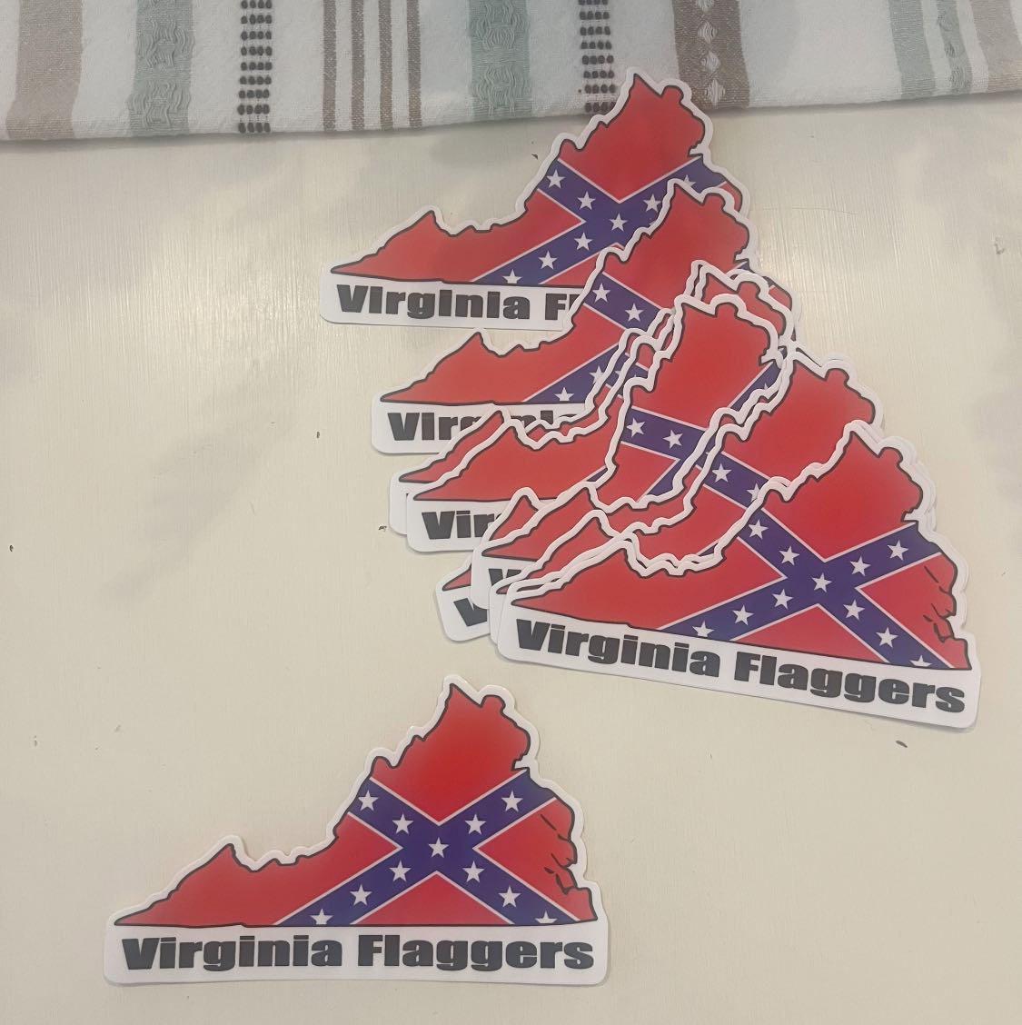 New auto decals available! By... - The Virginia Flaggers | Facebook