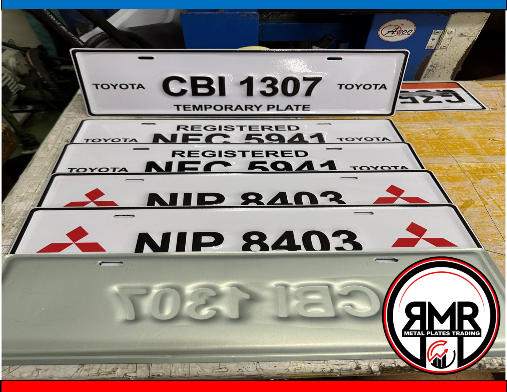 RMR Metal Plates Trading | Dipolog City