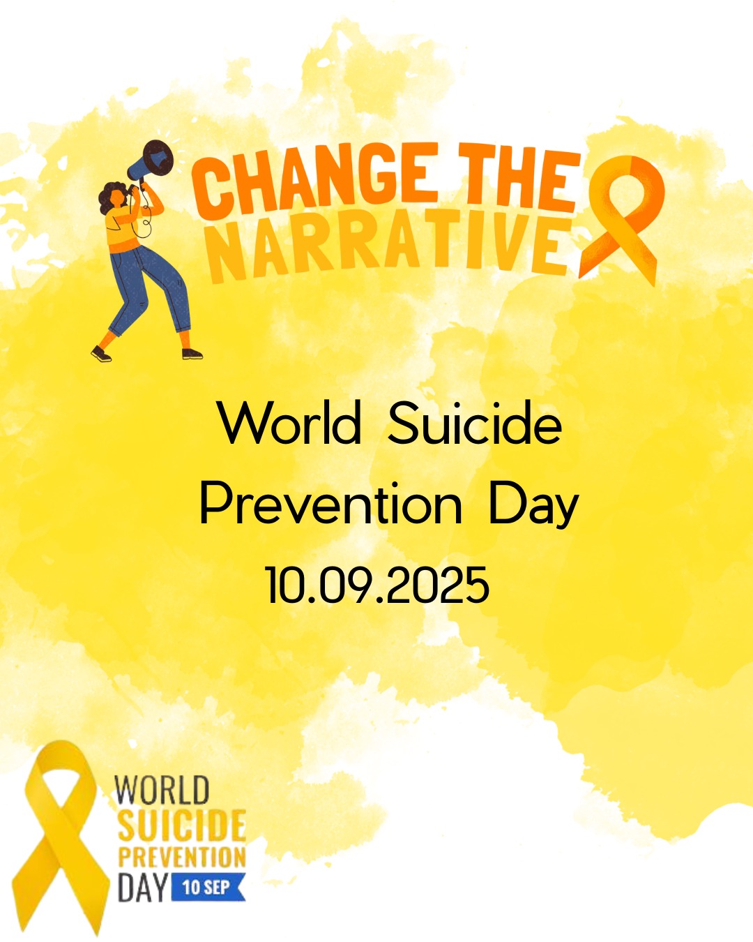 Lighting - World Suicide Prevention Day 2025 💛 The theme for 2024-2026 ...