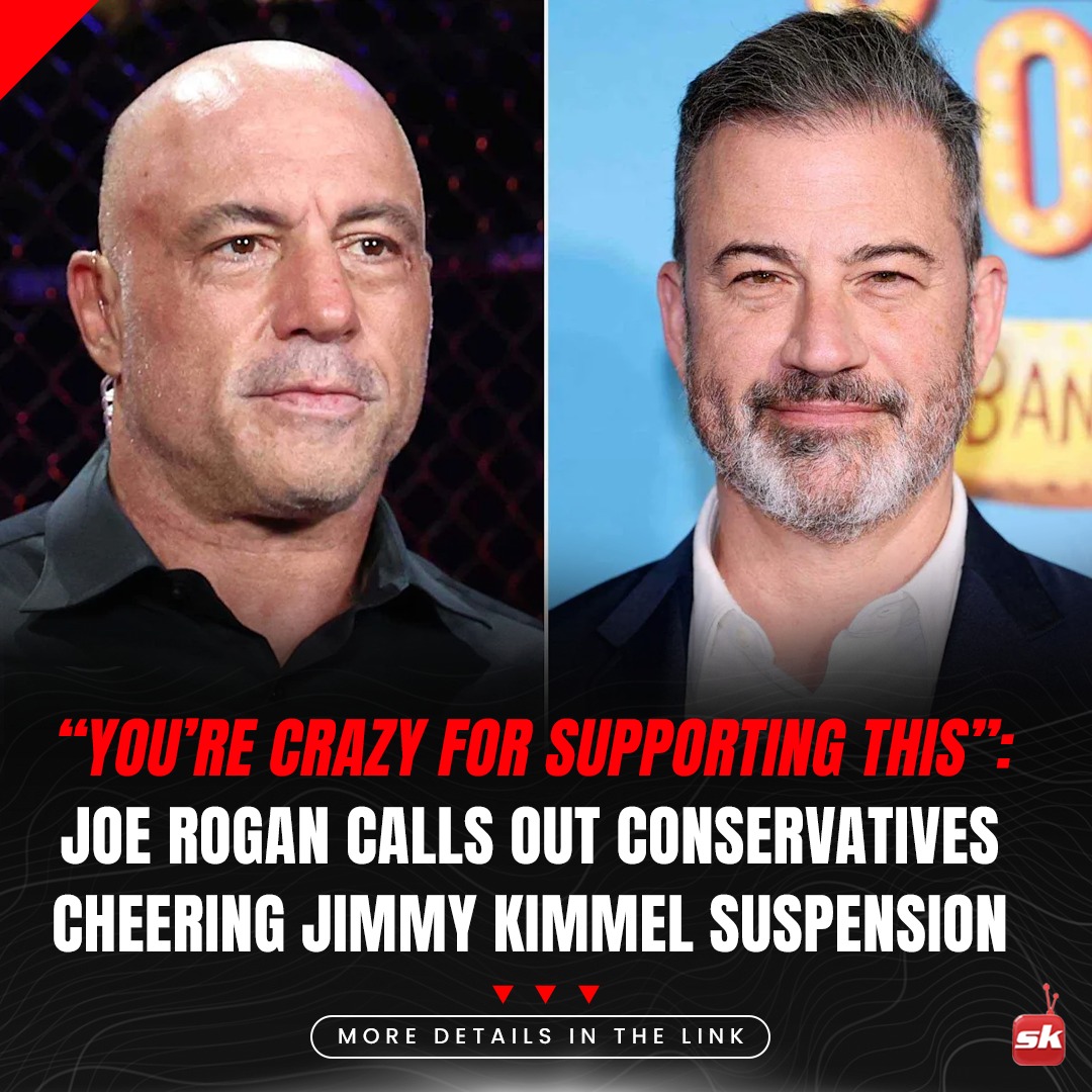 SK - Joe Rogan recently spoke up about Jimmy Kimmel's suspension by ...