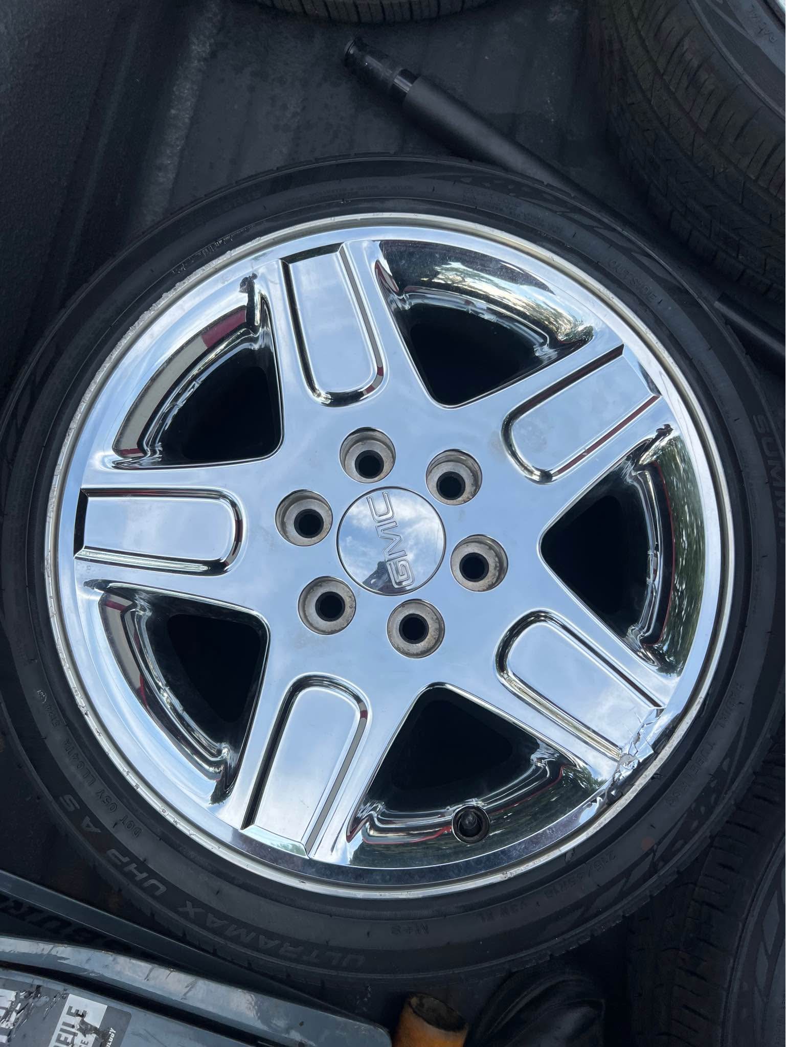 gmc sierra 06 stock rims 18” - Car Wheels, Tires & Parts - Dunlap ...