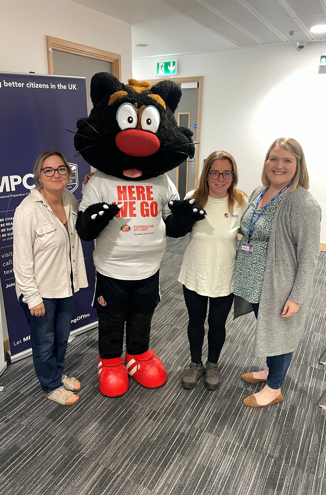 WWIN - Another busy day at WWIN, but there’s always time for a quick ...