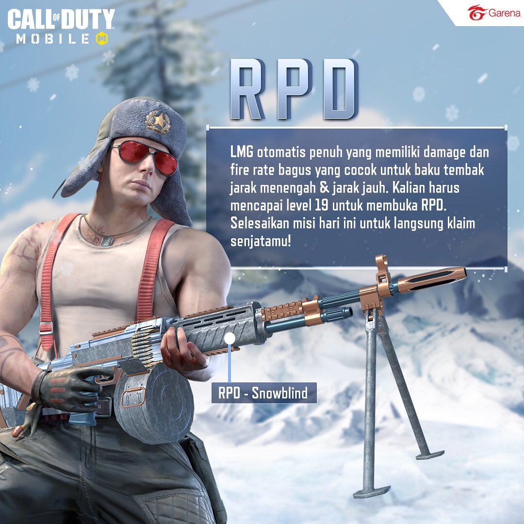 [Dapatkan RPD Keren... - Garena Call of Duty Mobile | Facebook
