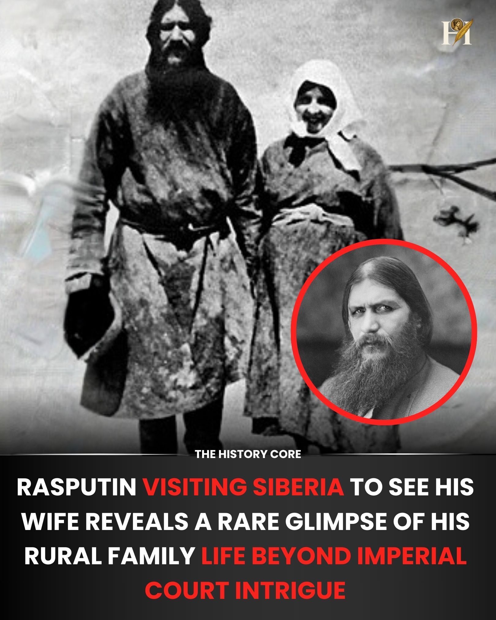 The History - Rasputin’s return to his Siberian village reveals a side ...