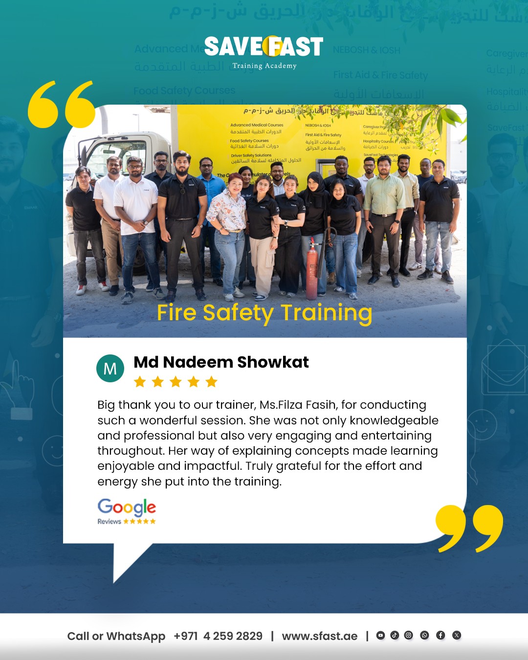 Fire Safety in Action At... - SaveFast Training Academy | Facebook