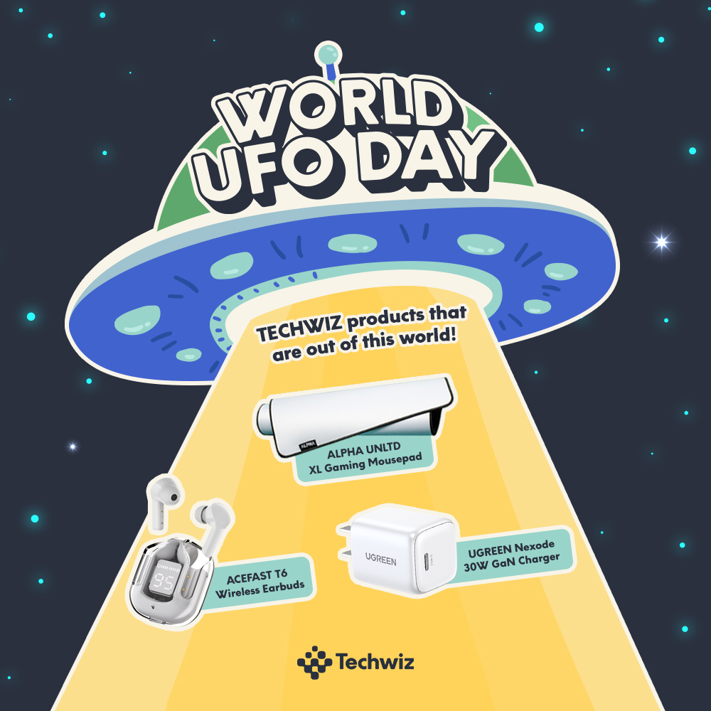 TechWiz PH - It's WORLD UFO DAY! 🌟👽 Check out these...