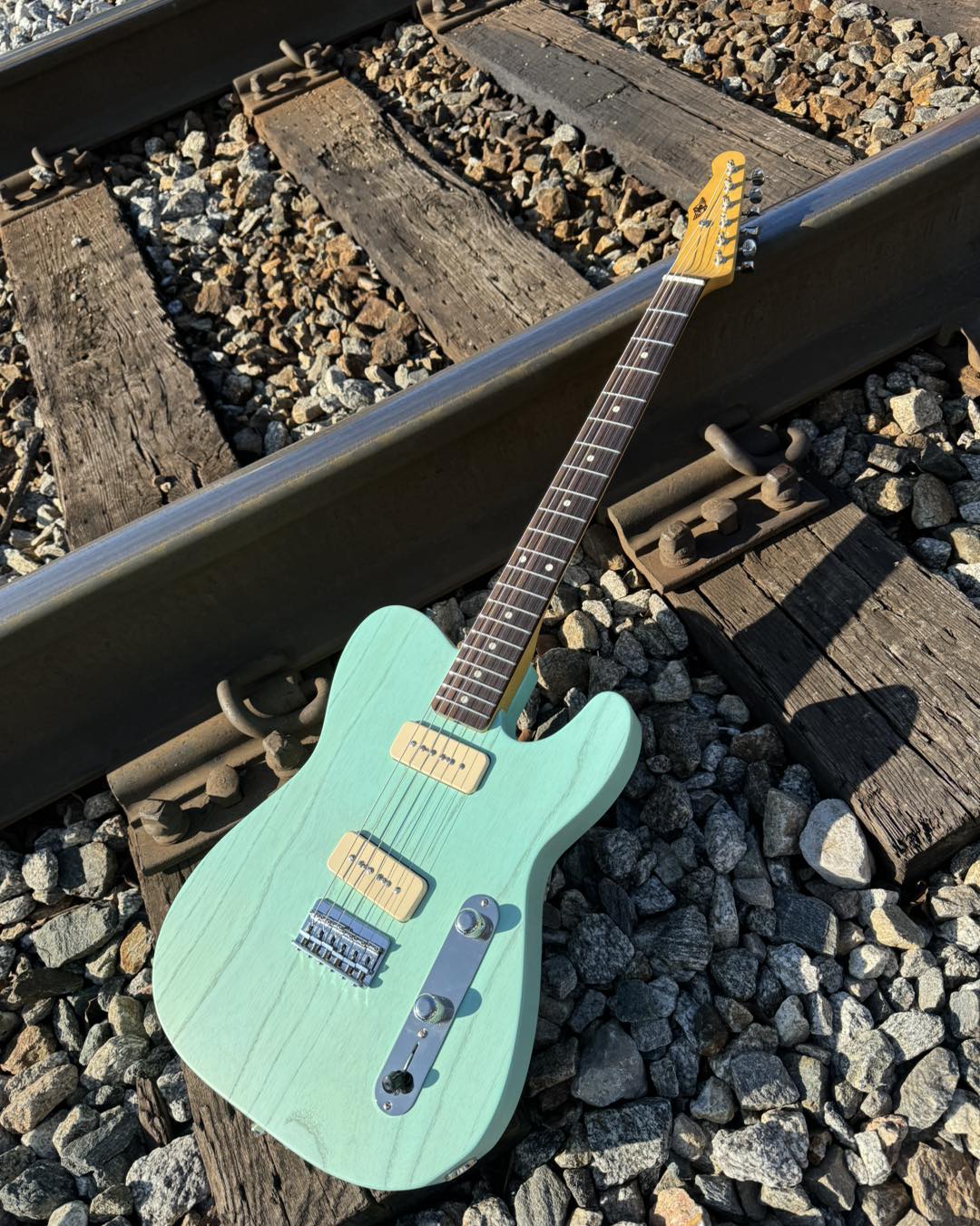RS Guitarworks Paulowina body telecaster with Barnburner pickups