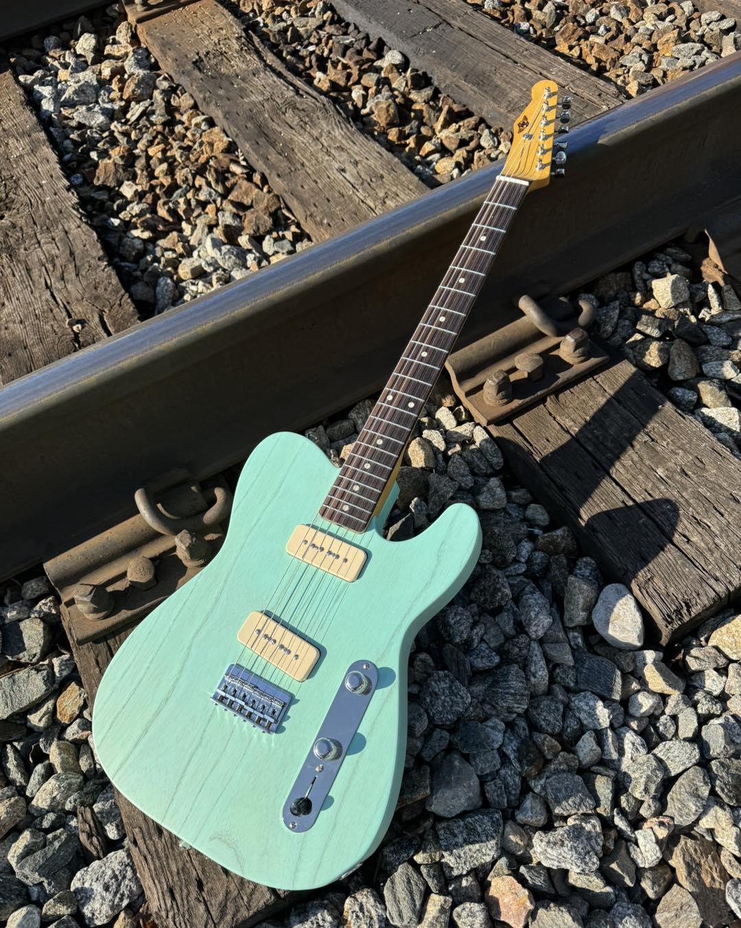 RS Guitarworks Paulowina body telecaster with Barnburner pickups