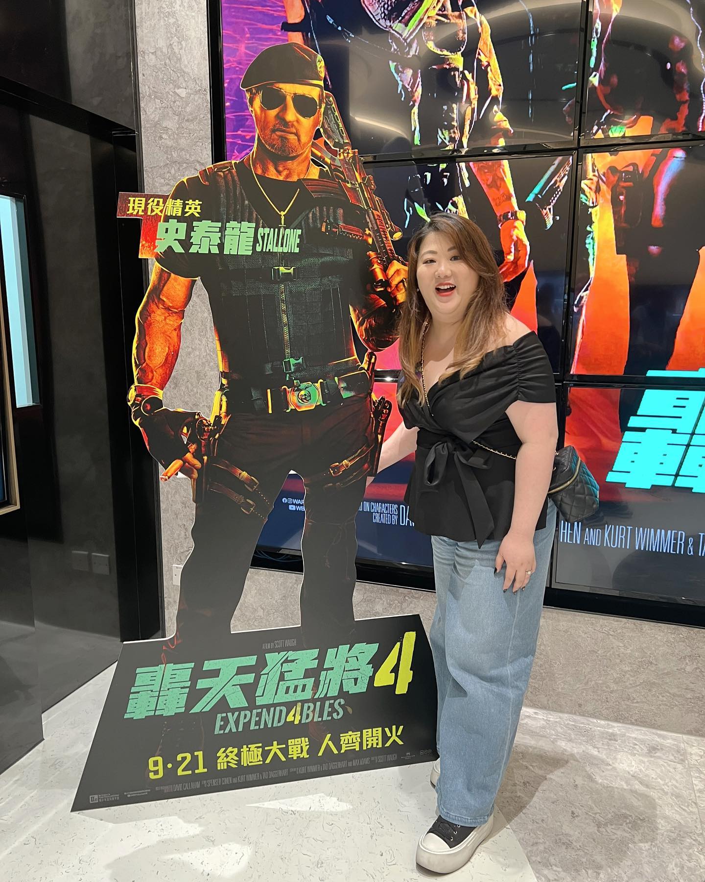 李泇霖 Jenny Li - 我哋又一齊去睇首映禮 #轟天猛將4 多謝邀請，成班人一齊睇戲真開心。🥰🥰🥰...