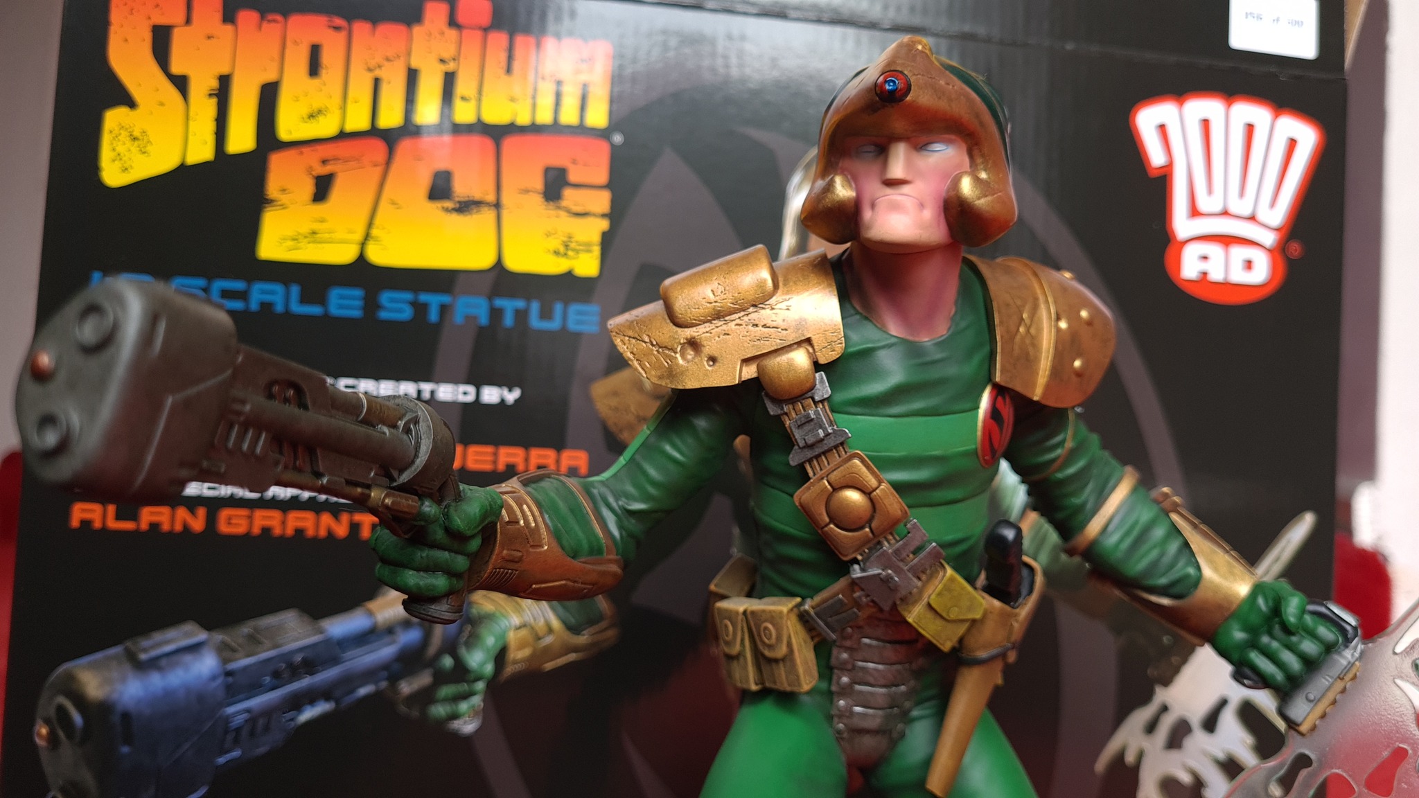 Johnny Alpha statue review