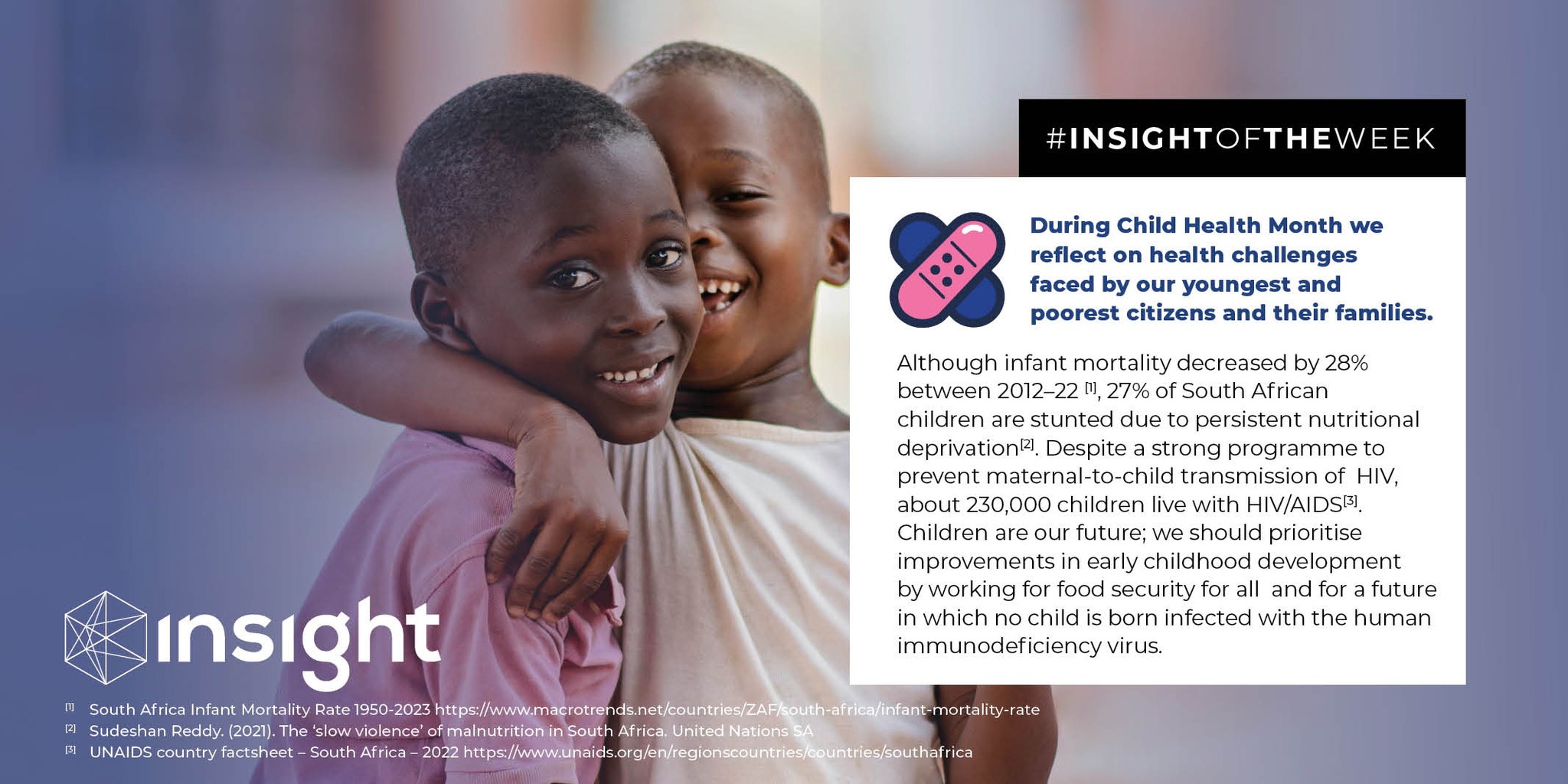 During Child Health Month we... - Insight Solutions Group | Facebook