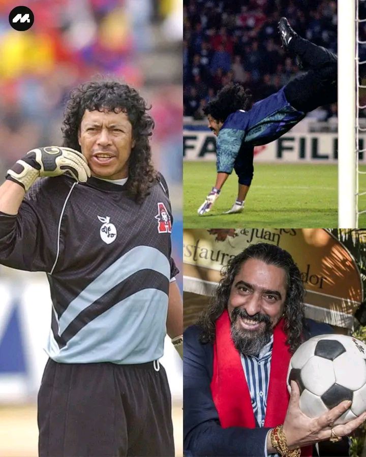 On this day September 6, 1995, Colombian goalkeeper René Higuita