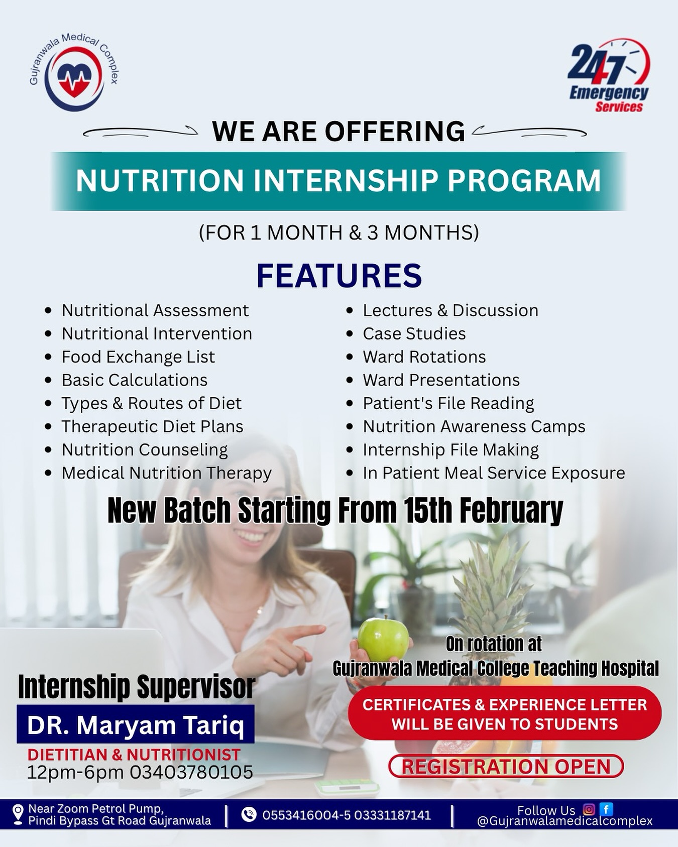 Gujranwala - Kickstart Your Career in Nutrition! 🥦🍎 Our Nutrition ...
