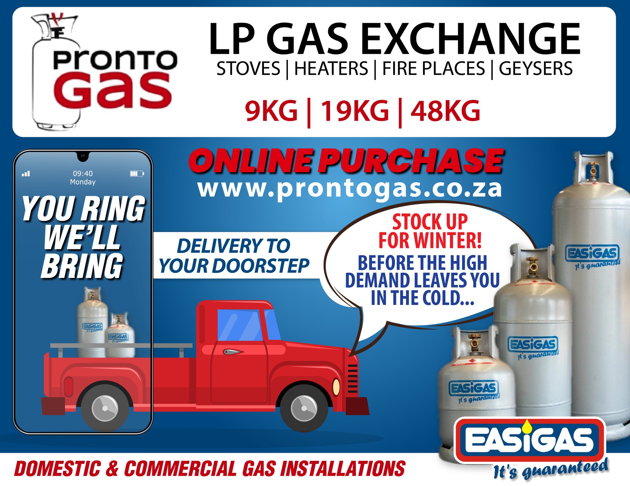 Pronto Gas - edu@ on the move ⋰ Distribution 🚨 Pronto Gas...