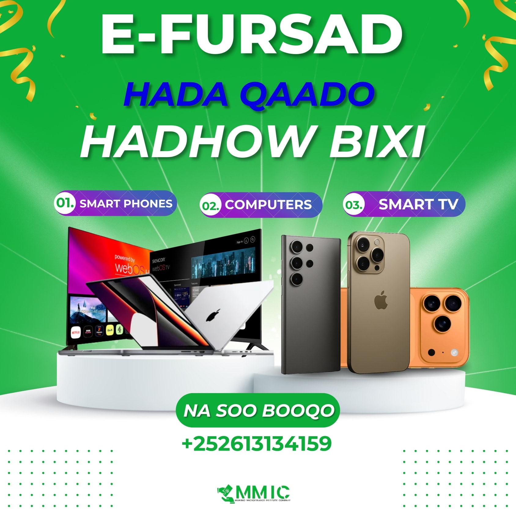 E-FURSAD –... - Midnimo Microfinance Institution company MMIC | Facebook