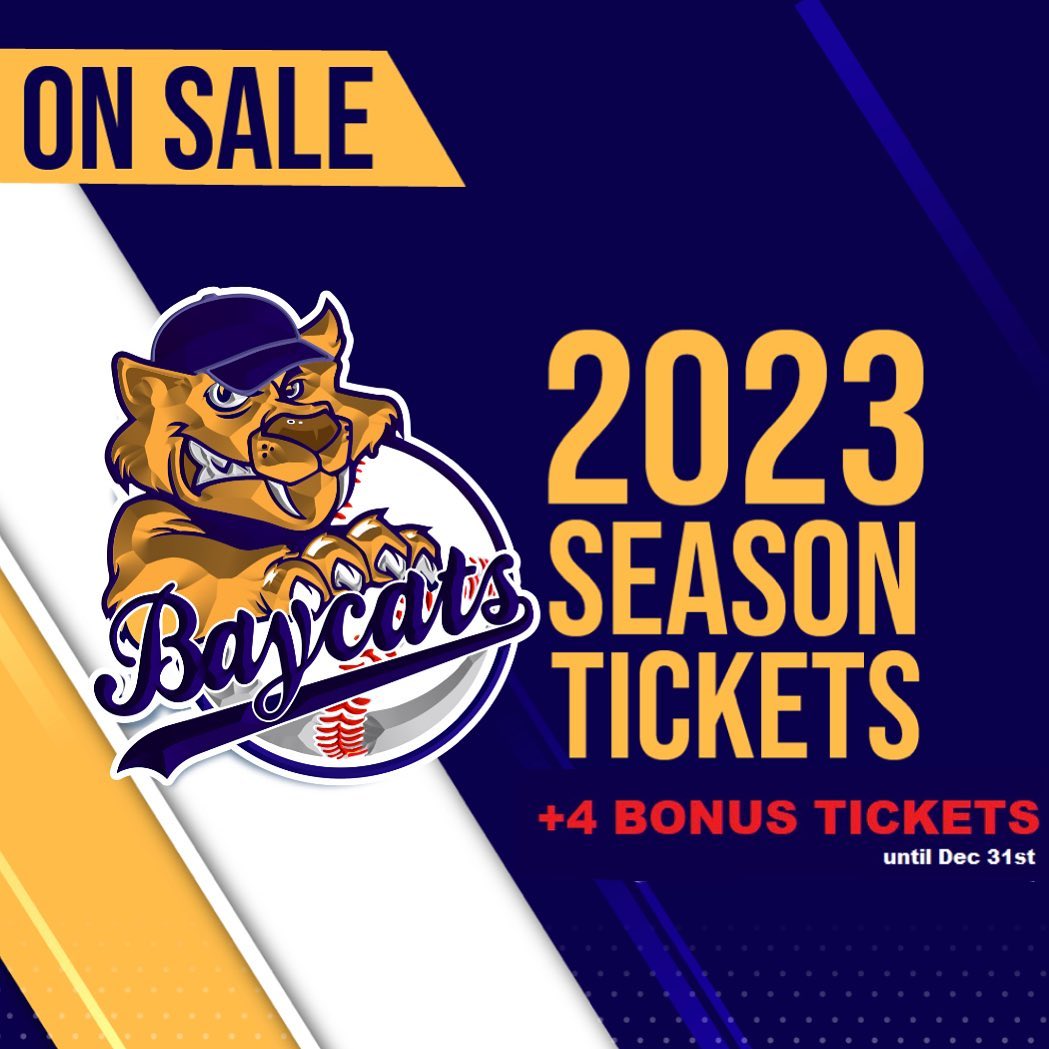Barrie Baycats - 🚨 2023 SEASON TICKETS NOW ON SALE!!! 🚨... | Facebook