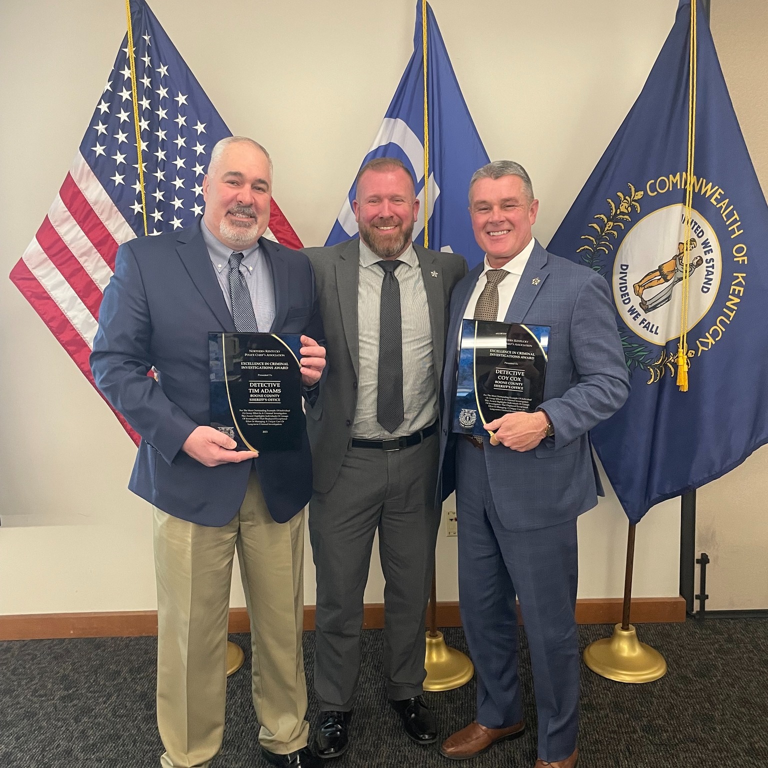 Boone - Please join us in congratulating Cold Case Detectives Tim Adams ...