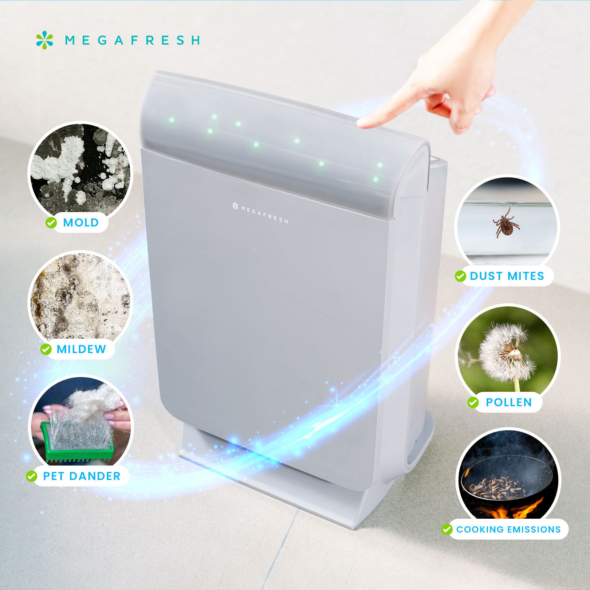 Megafresh Water & Air Purifier