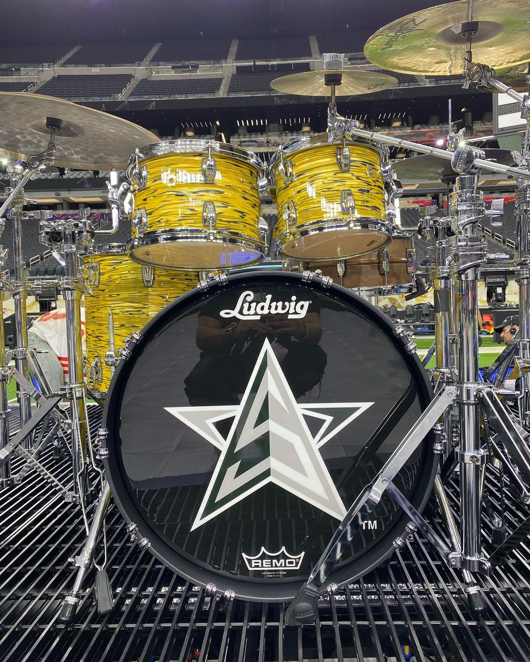 Ludwig Drums - We are honored to have been asked to build...