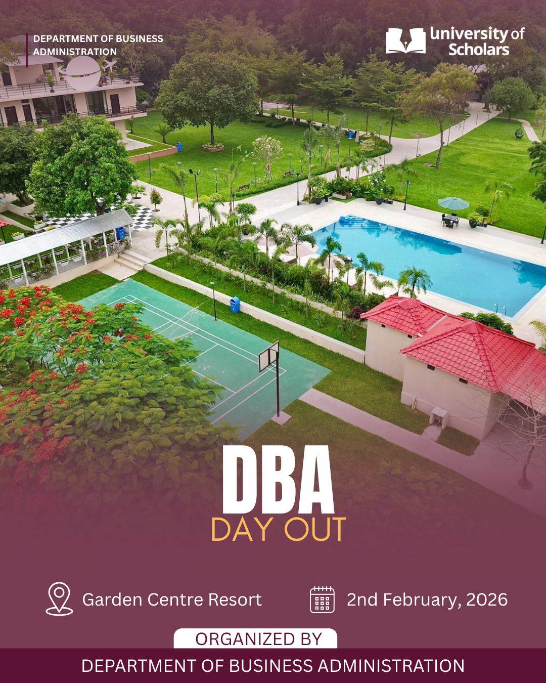 🎉 DBA DAY OUT 2026! 🎉 The Department of Business Administration is ...