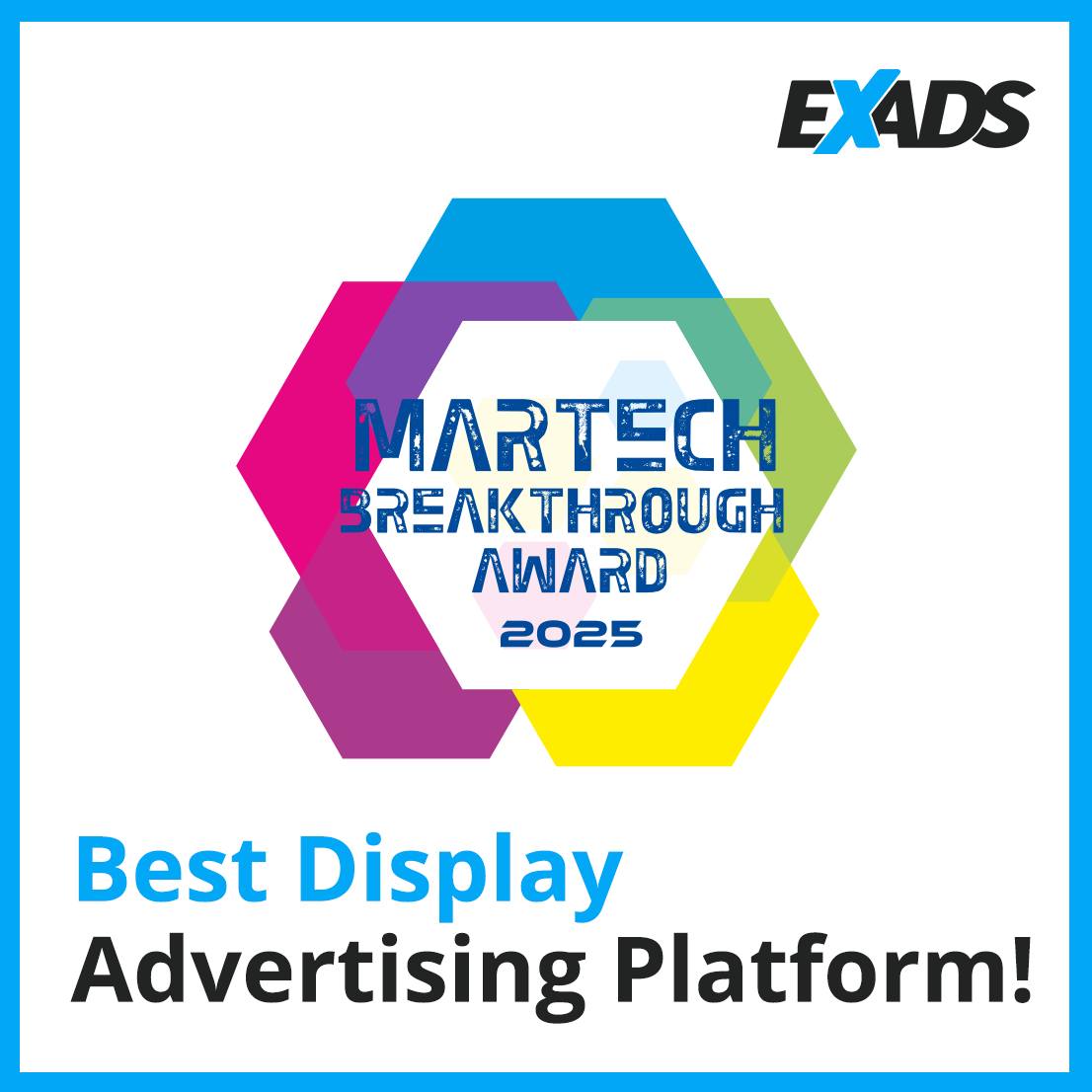 EXADS - 🎉EXADS has won the 2025 MarTech Breakthrough Award for Best ...