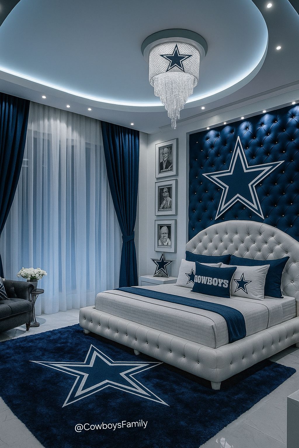 Cowboys Family - A luxurious Dallas Cowboys-inspired... | Facebook