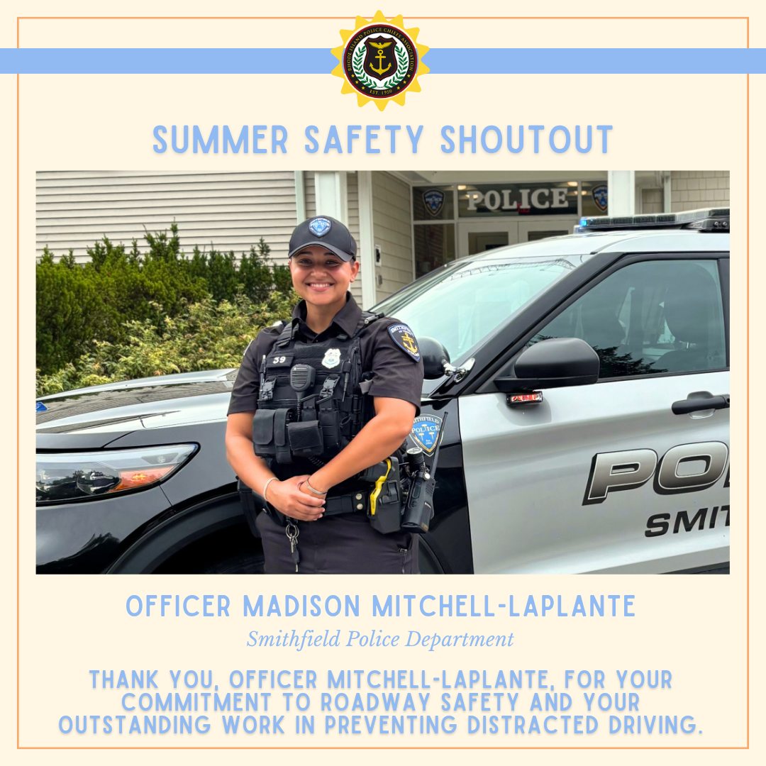 The North Providence Police Department congratulates Captain
