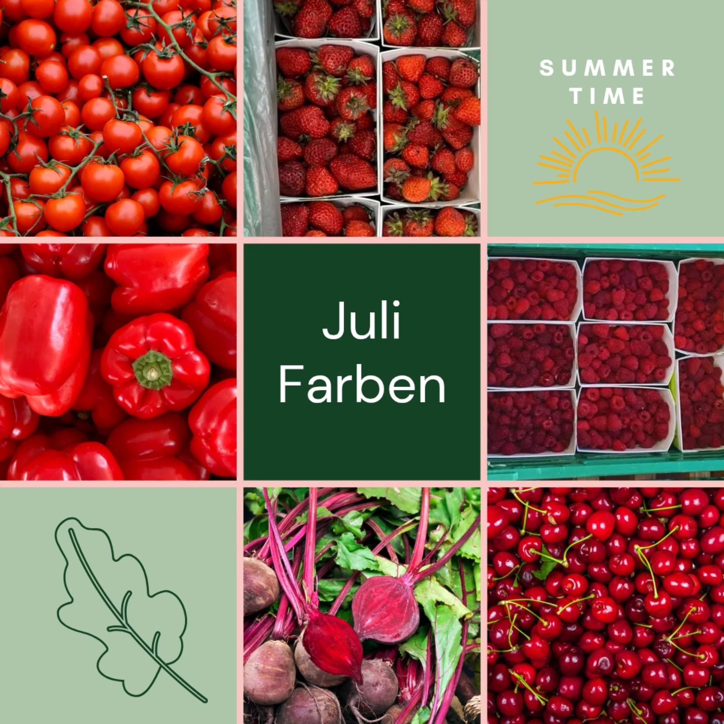 Güter - 🍅 Colors of July – Throwback ️ Rot, saftig und voller ...
