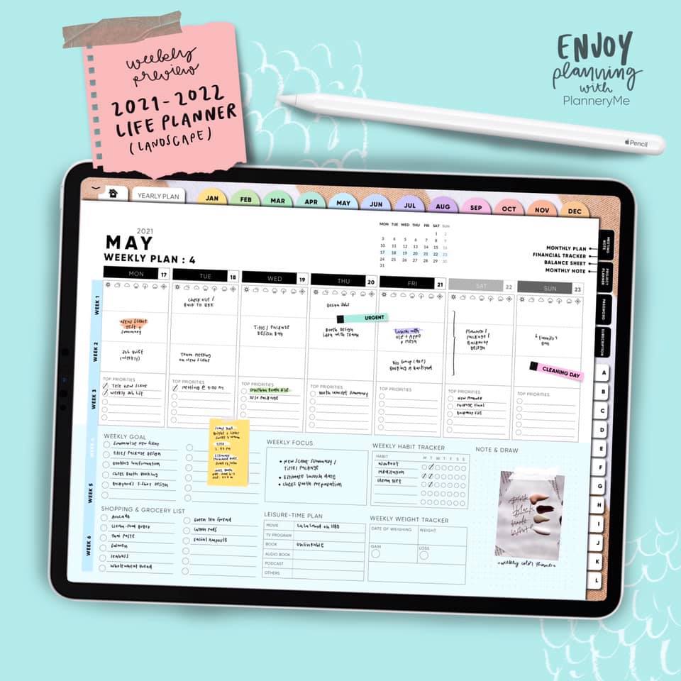 Weekly View on the... - PlanneryMe99 : Digital Planner | Facebook