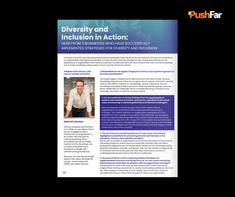 PushFar - Our CEO and Co-Founder Ed Johnson featured in... | Facebook