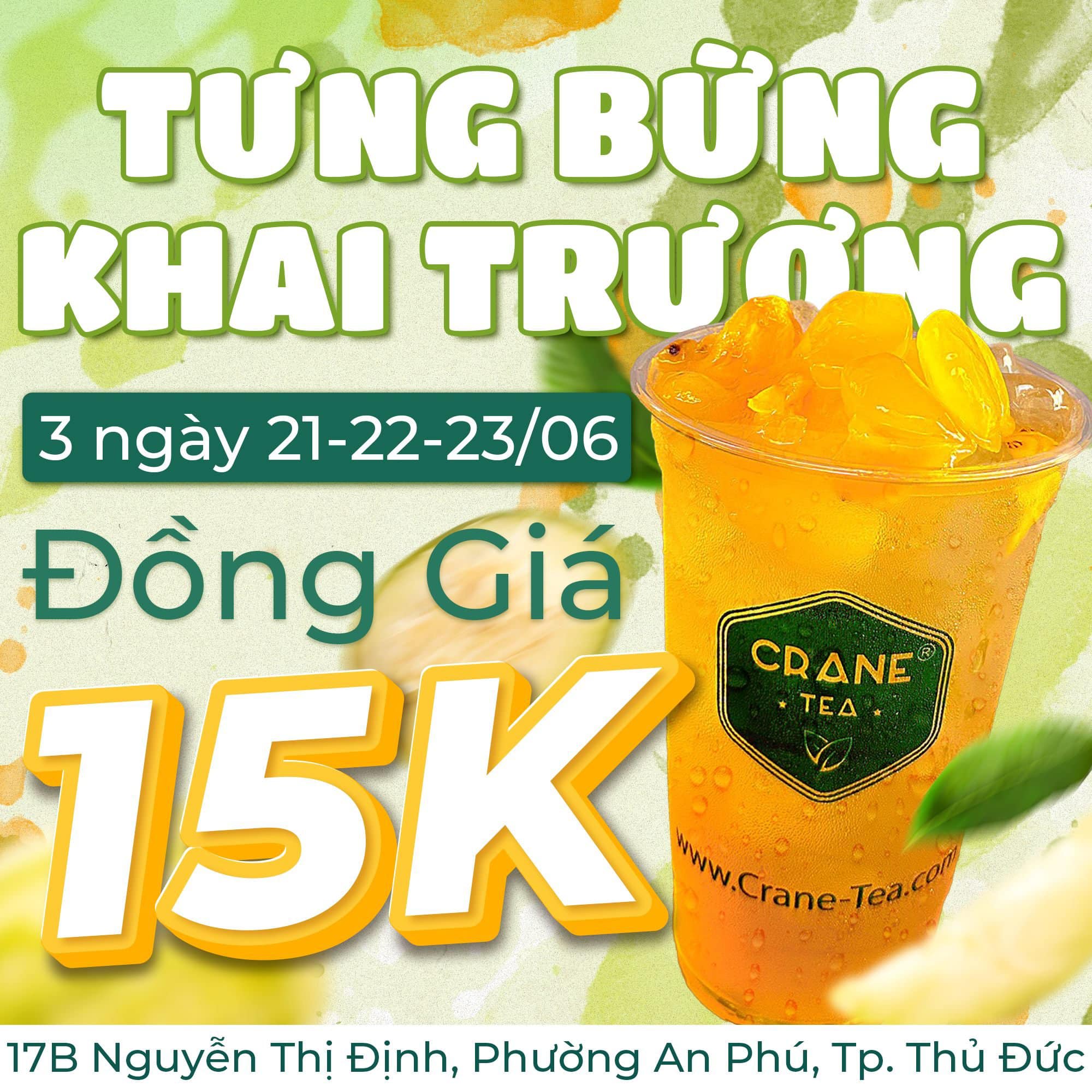 𝐂𝐫𝐚𝐧𝐞 𝐓𝐞𝐚 - #CRANETEA ĐẾN RỒI 😍😍😍 #ĐỒNGGIÁ15K 📍𝟏𝟕𝐁... | Facebook