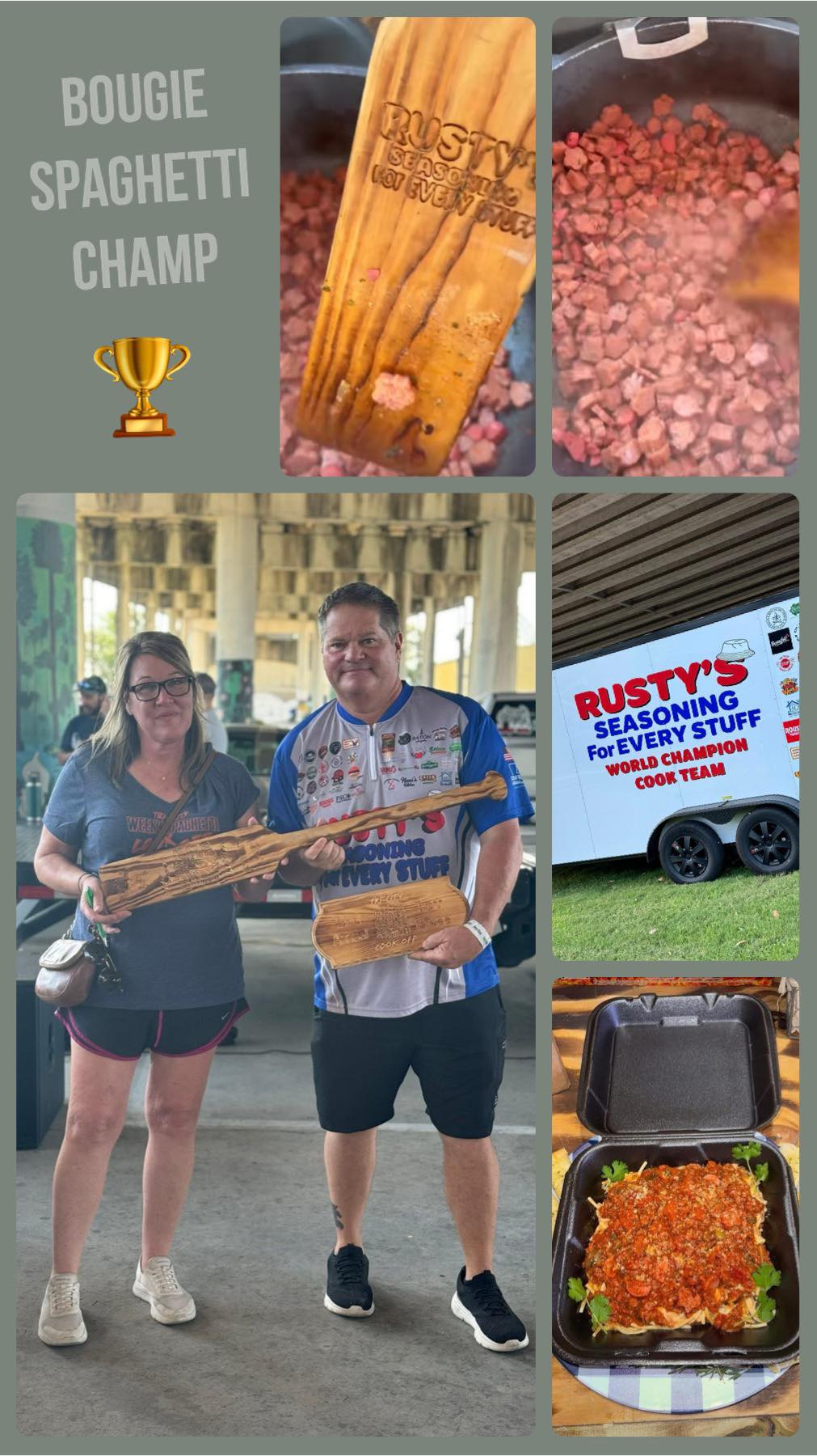 Bougie - Big Congrats to Rusty’s Seasoning for Every Stuff for taking ...