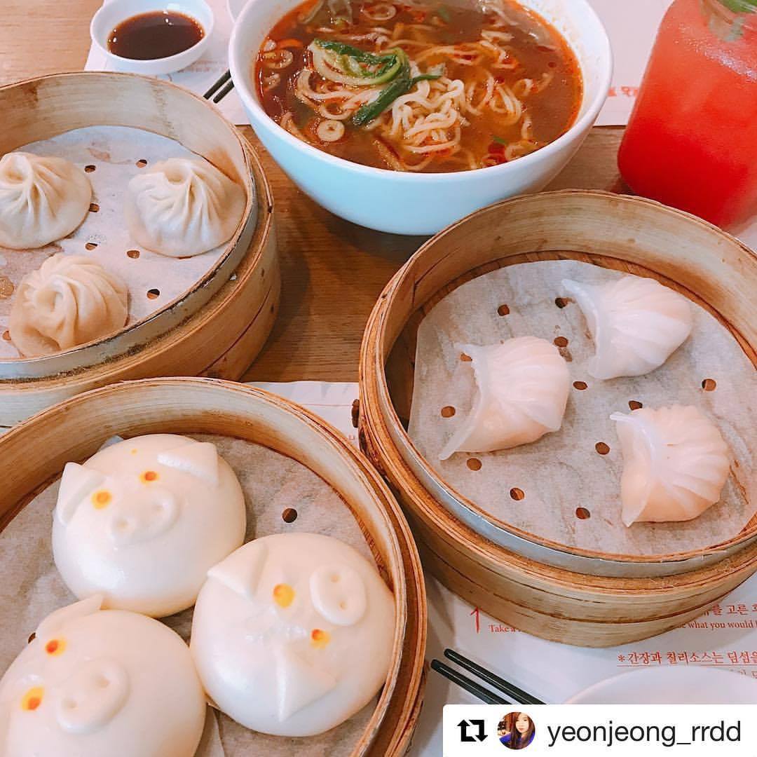 핑크핑크하게 담아주신 귀여운 딤딤섬 딤섬들! 감사합니다 :-)... - 딤딤섬 Dimdimsum Korea