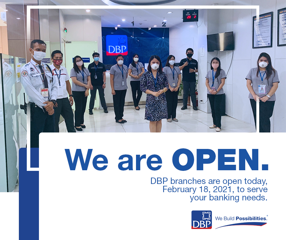 DBP branches are... - Development Bank of the Philippines