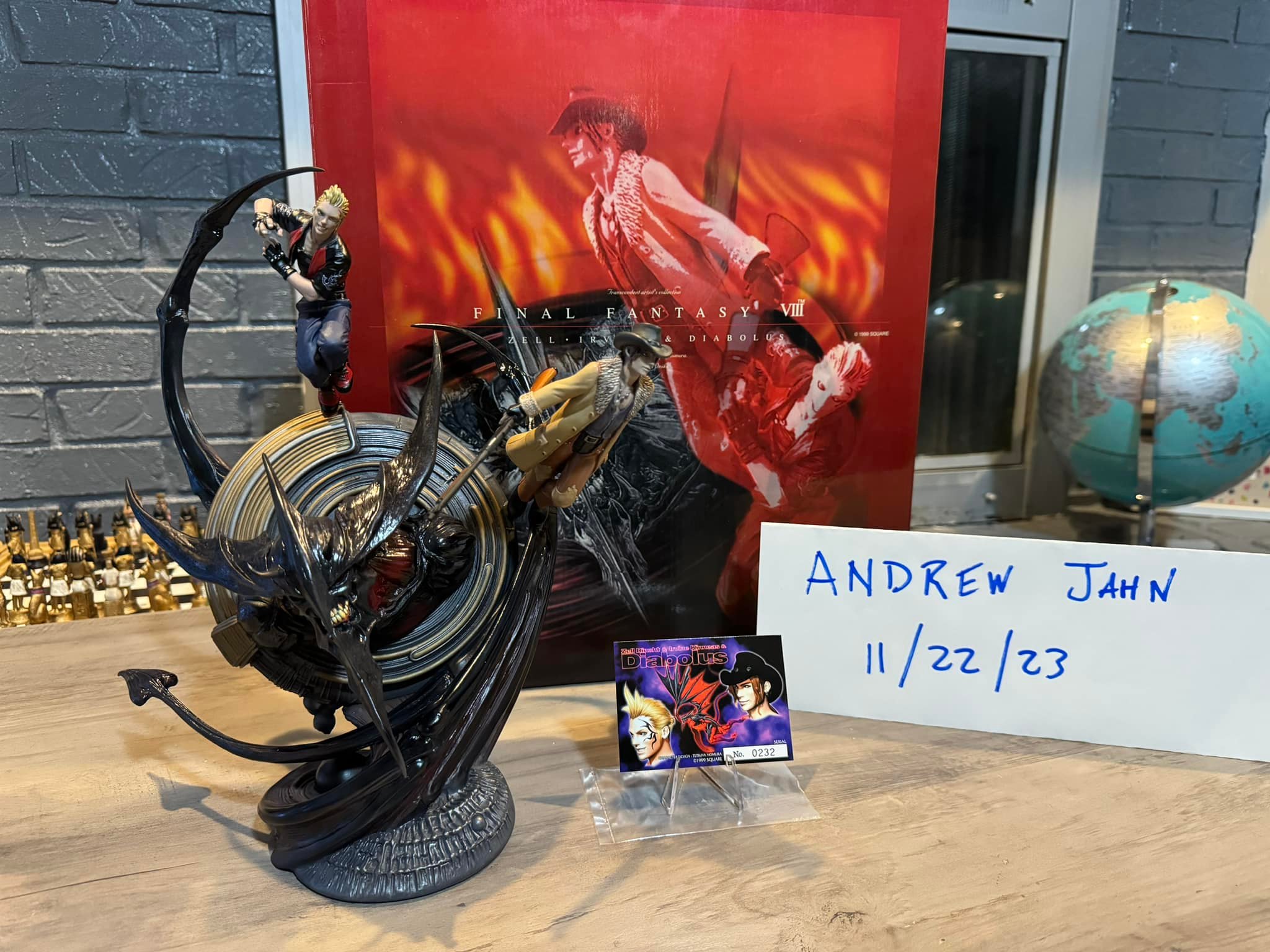 Rare Final Fantasy IV Mt. Ordeals statue for sale