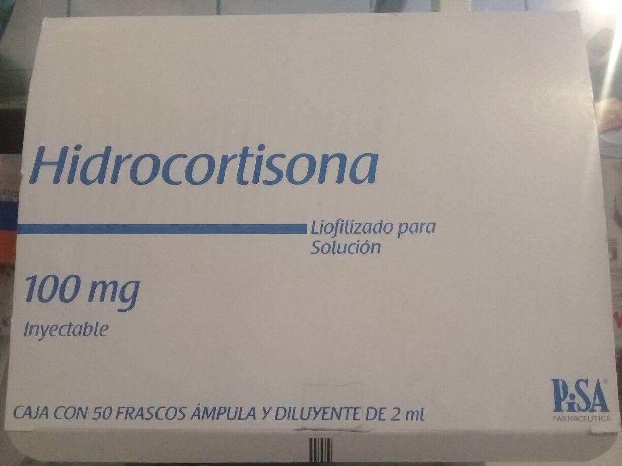 Farmases - Hidrocortisona inyectable Farmacéutica Pisa,100...