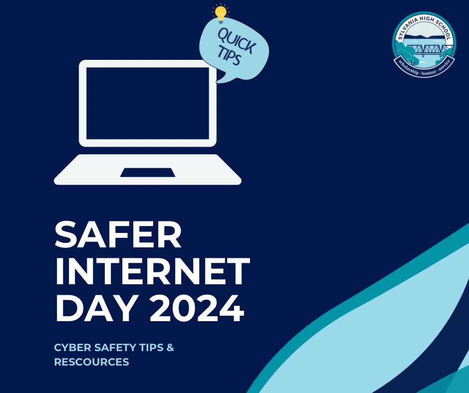 Today is Safer Internet Day 💻... - Sylvania High School