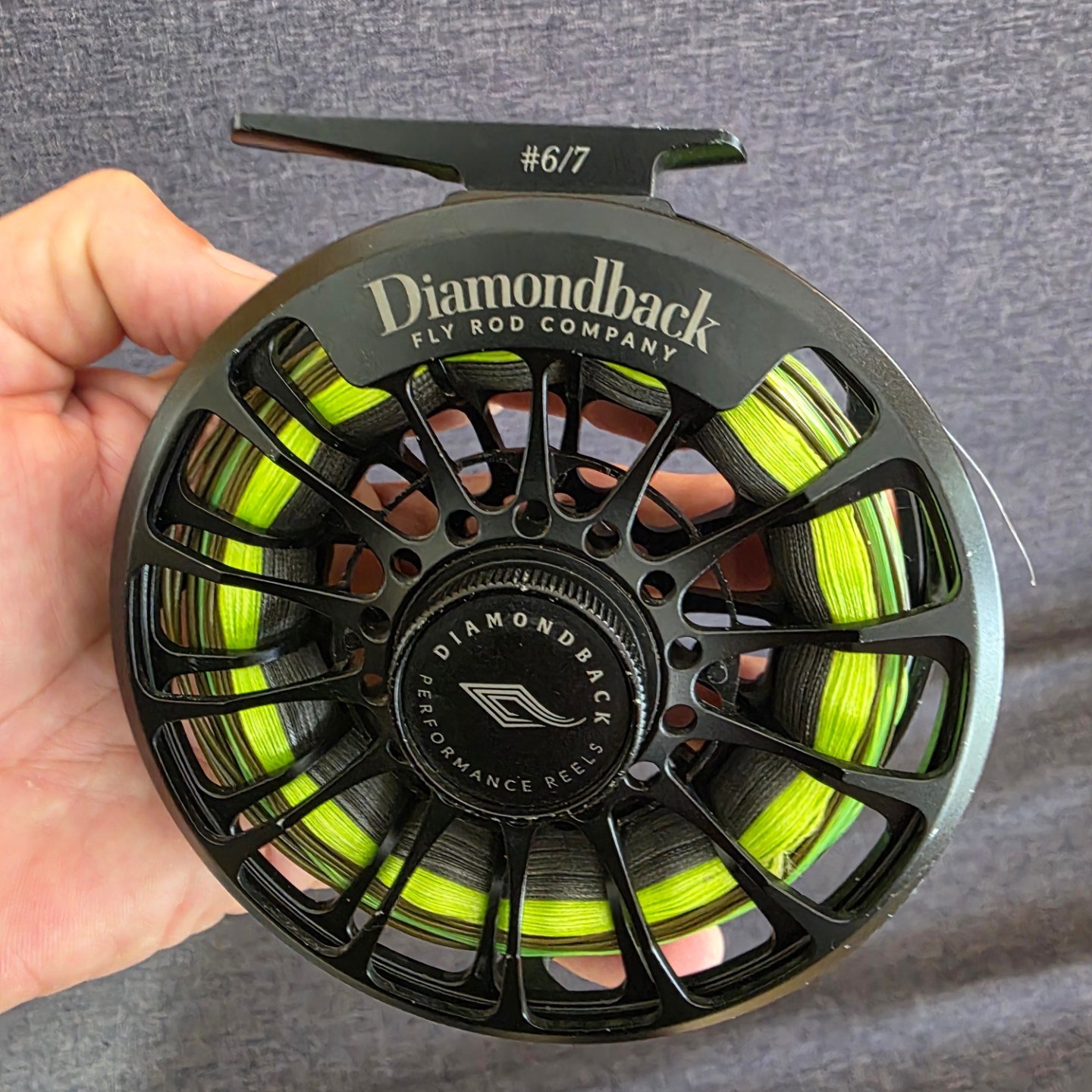 diamondback fly reel Aeroflex Salt way clutch bearing that can be flipped to switch the retrieve from left hand to right hand adh-fishing Test: Diamondback Ideal Nymph