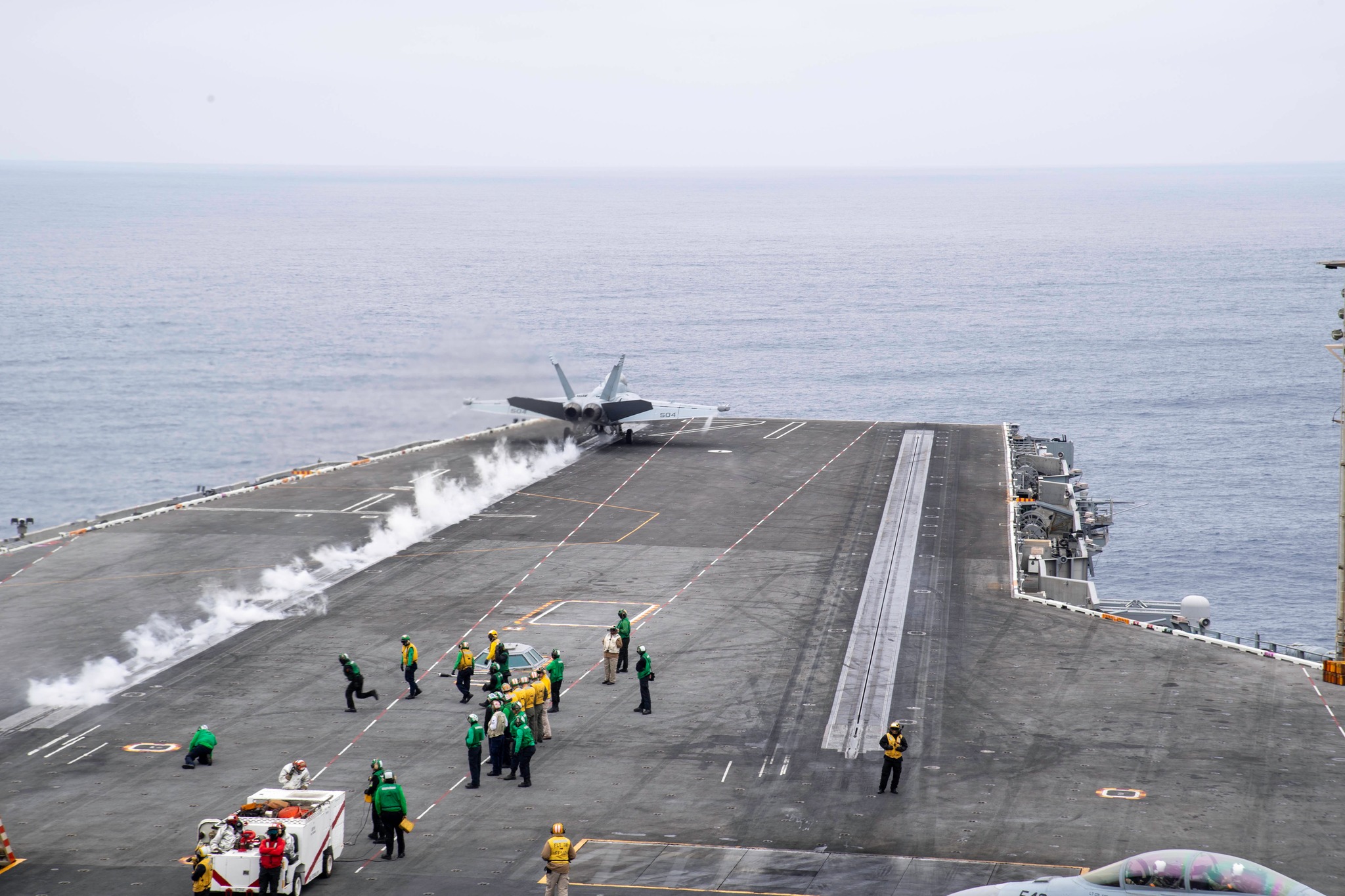 U.S. Navy aircraft carriers maintain unmatched responsiveness 