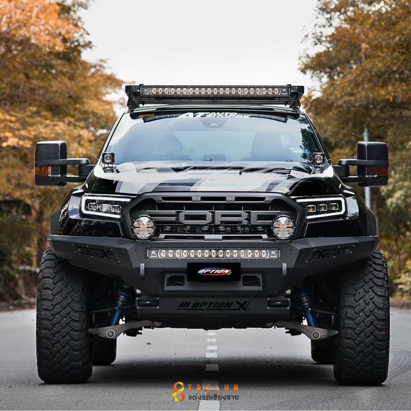 หล่อไม่ไหว Raptor X Option 4x4 กันชนเหล็กสุดแกร่ง 💢 ที่่แต่งแล้วหล่อ ...