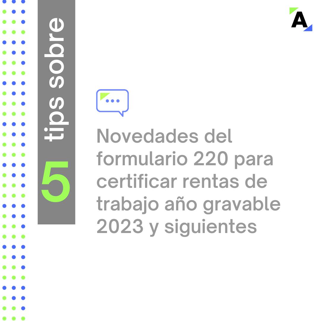 Actualícese - #Infografía |🚨 El nuevo formulario 220... | Facebook